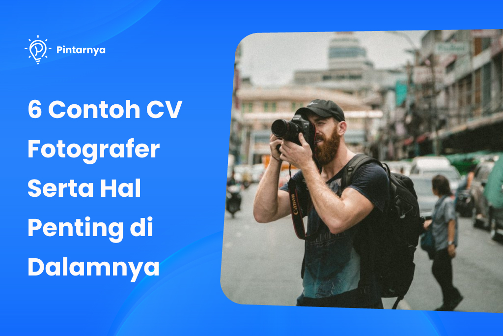 contoh cv fotografer