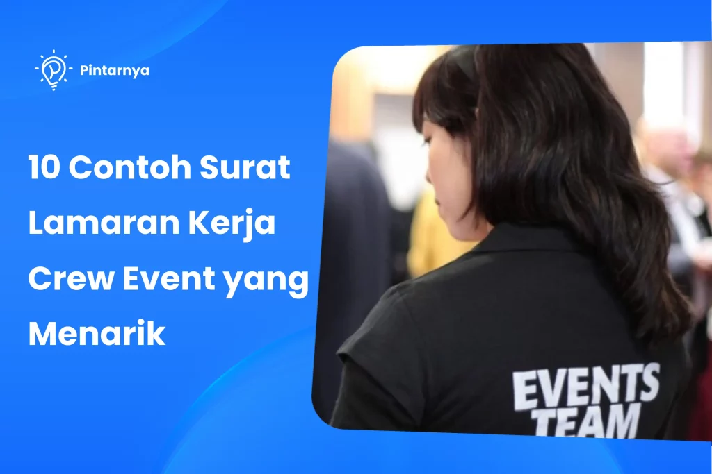 Contoh Surat Lamaran Kerja Crew Event