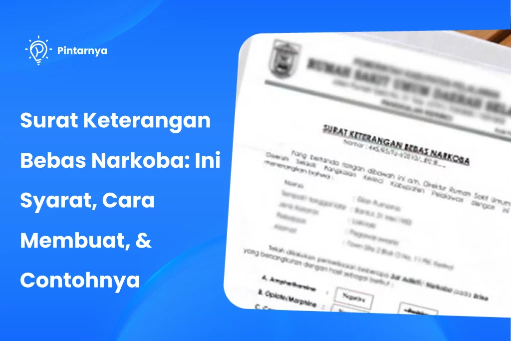 Surat Keterangan Bebas Narkoba