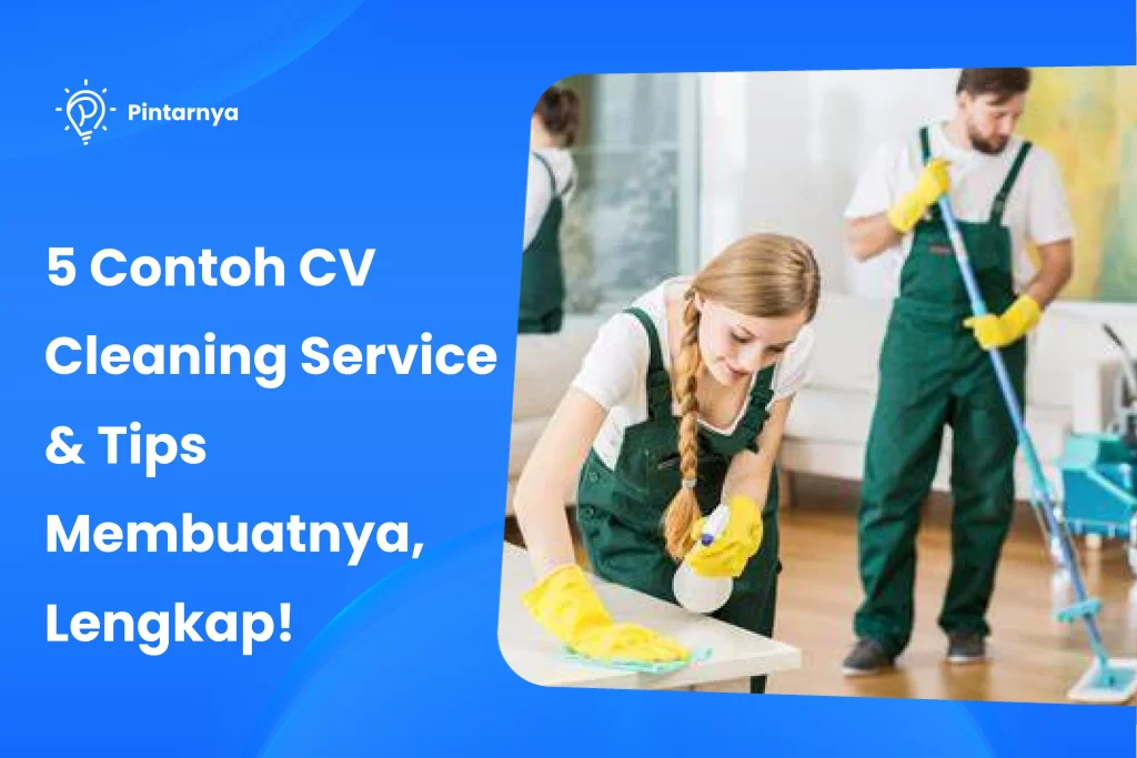 Contoh CV Cleaning Service