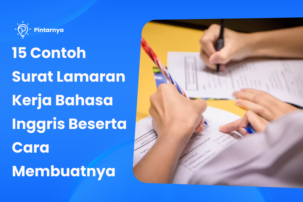 contoh surat lamaran kerja bahasa inggris