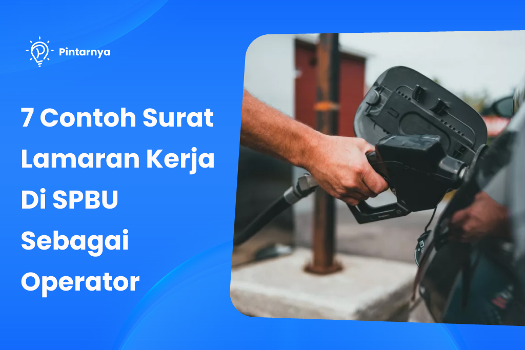 contoh surat lamaran kerja di spbu sebagai operator