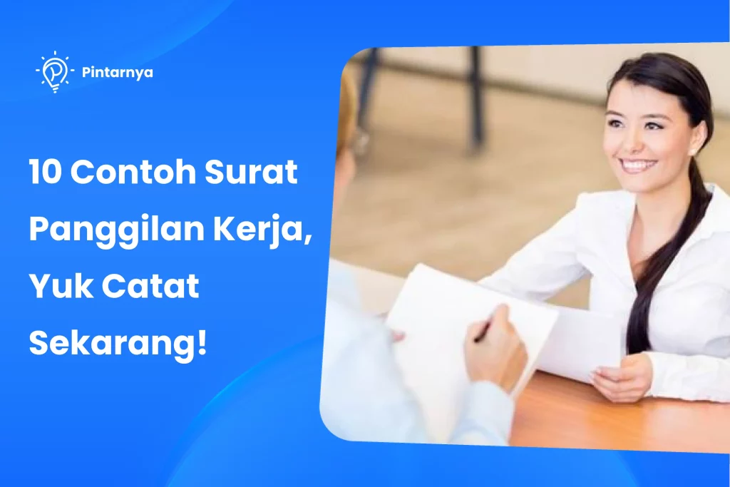 Contoh Surat Panggilan Kerja