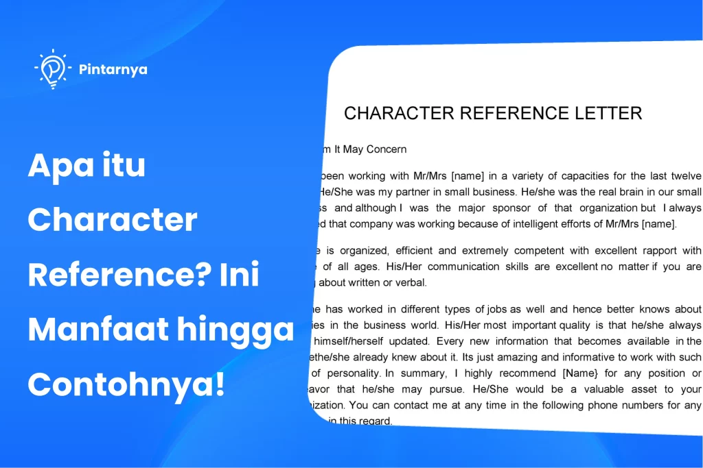 Character Reference