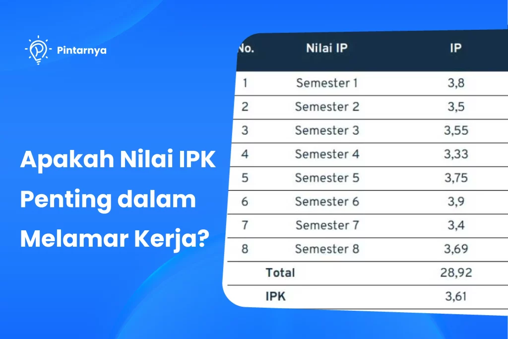 Apakah Nilai IPK Penting dalam Melamar Kerja