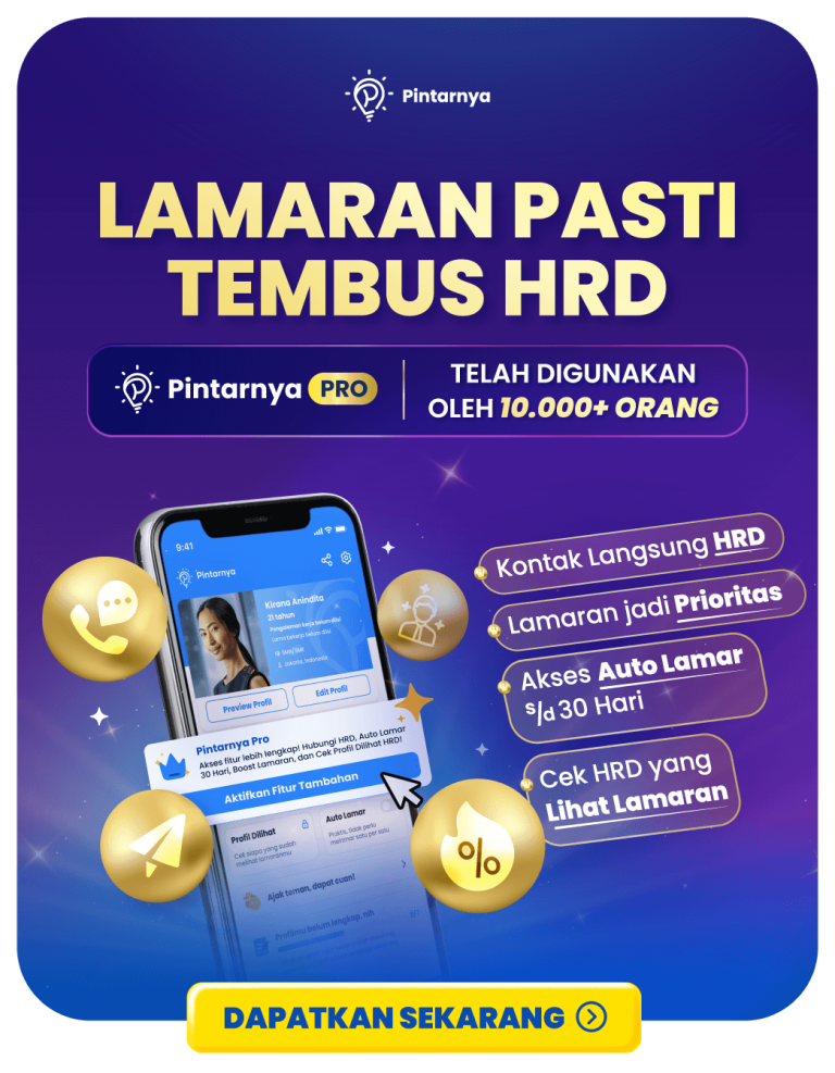 Makin Cepat Cari Kerja dengan Pintarnya Pro!